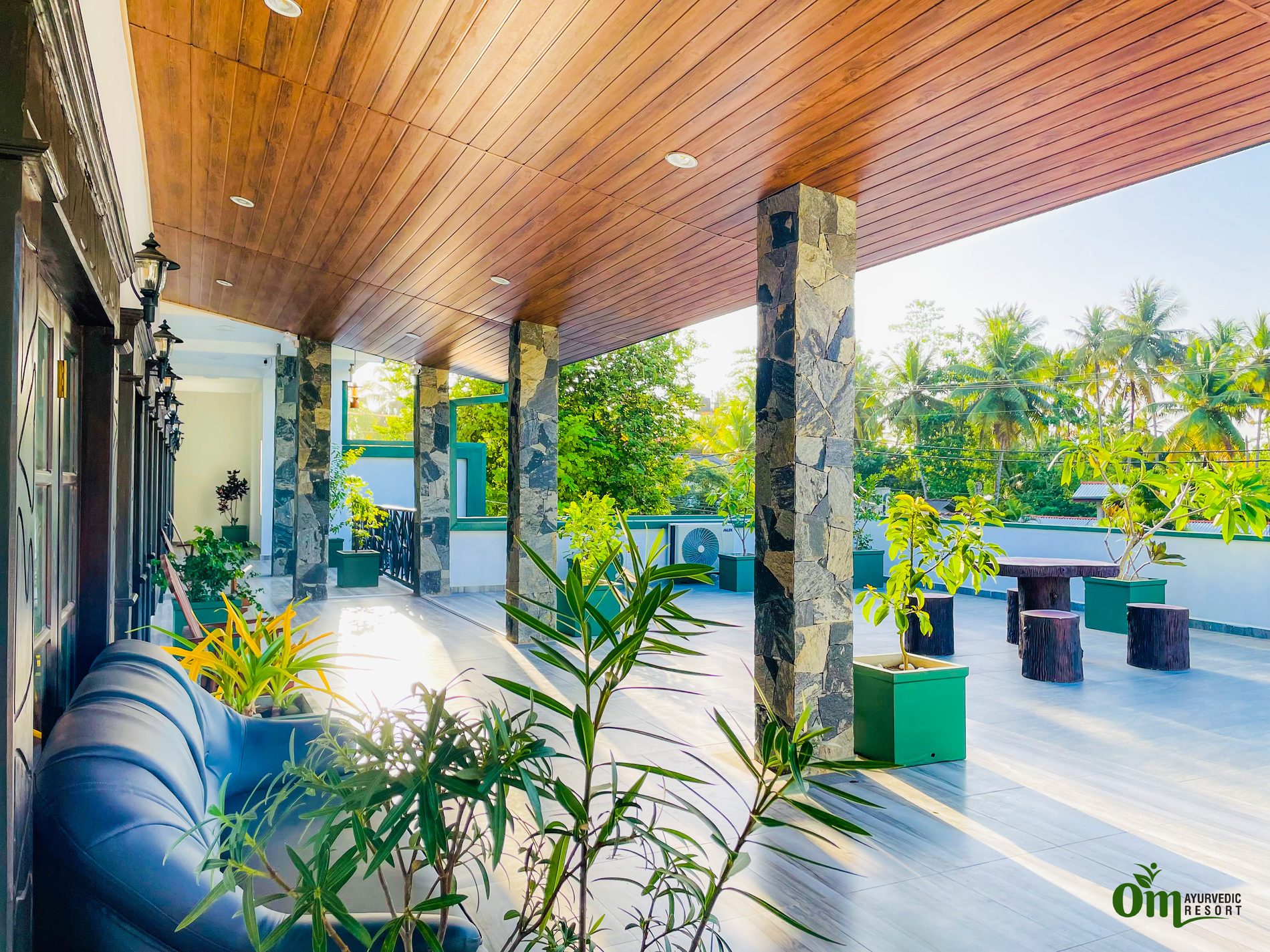 Outdoor terrace